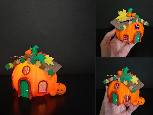 LovyHomy - Turuncu Sevimli Balkabağı Ev